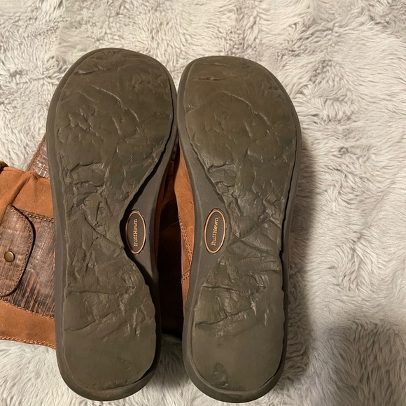 Ruff Hewn Brown Leather boots size 9M fun to wear comfortable - Picture 4 of 5